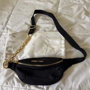 Bimba y Lola Black Belt Bag
